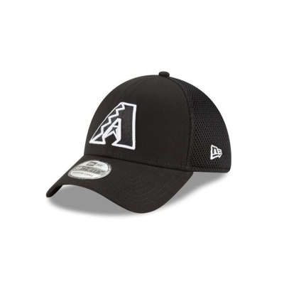 Arizona Diamondbacks Gorra | New Era MLB Neo 39thirty Stretch Fit Cap Mexico - Negros